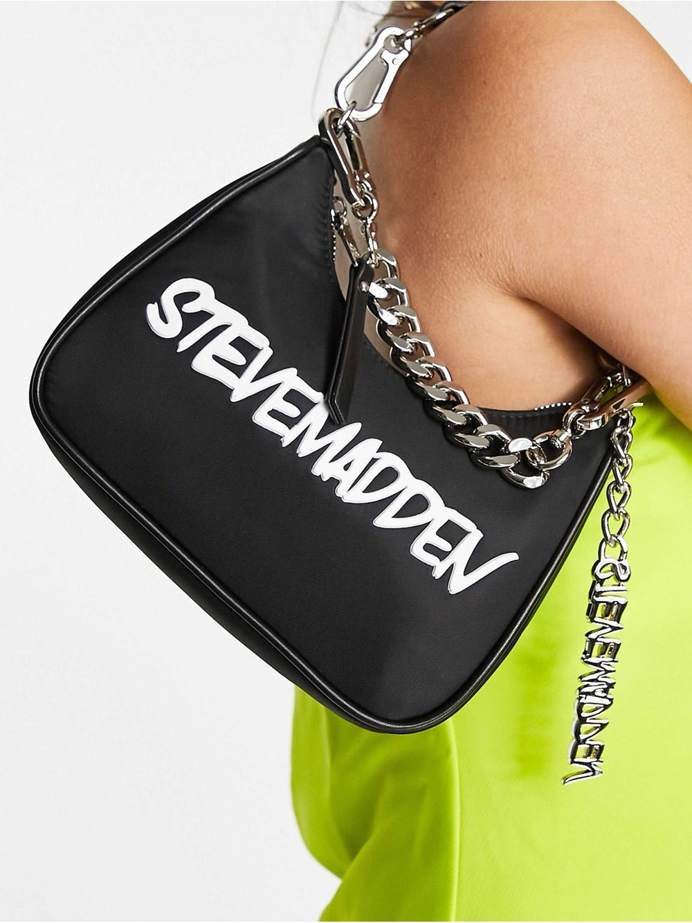 Steve Madden Bglide-G shoulder bag with hardware in black
